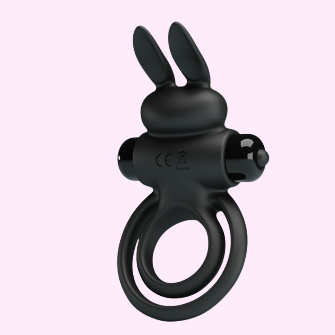 Anillo Vibrador Tipo Conejo