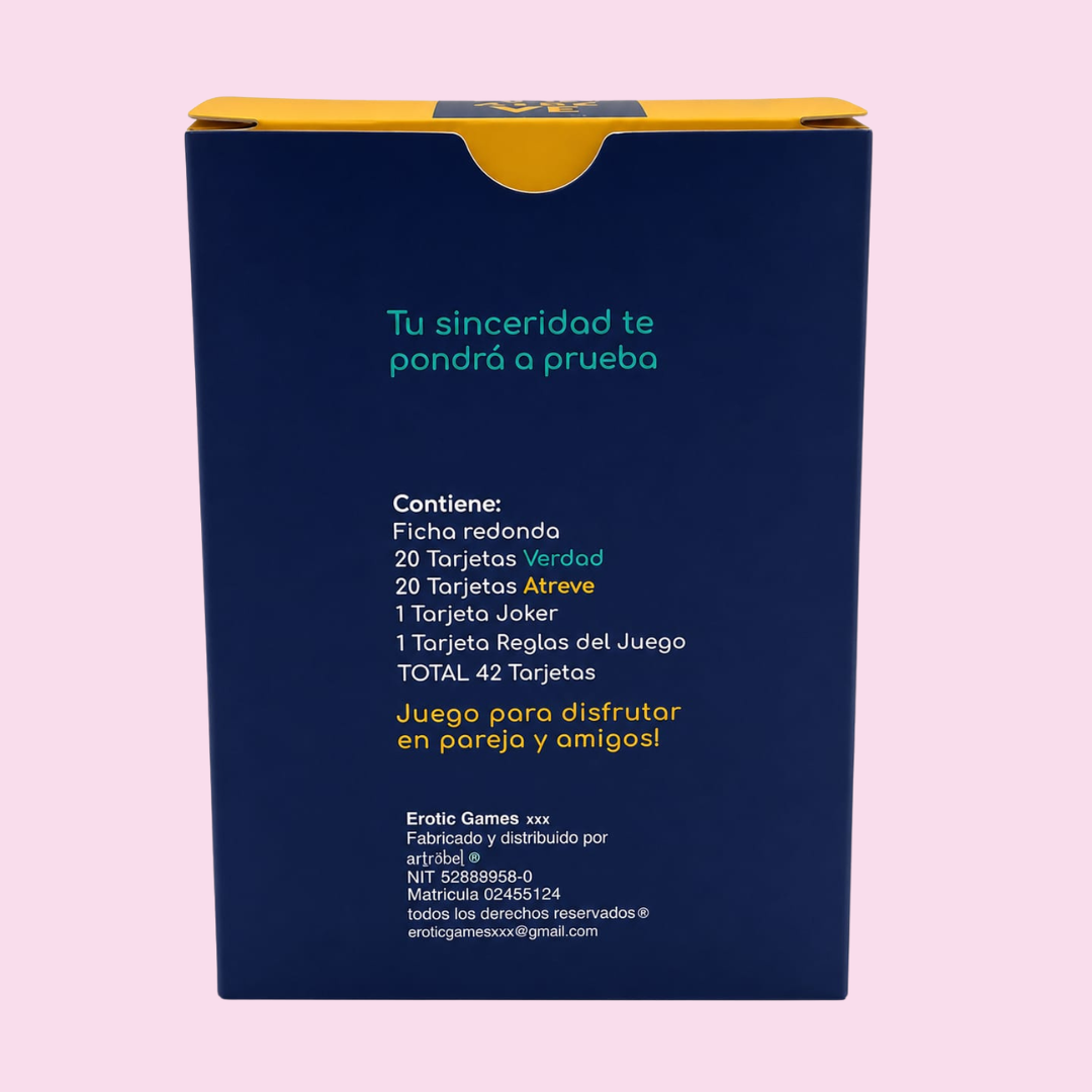 Juego de Cartas Eróticas | Verdad o Se Atreve