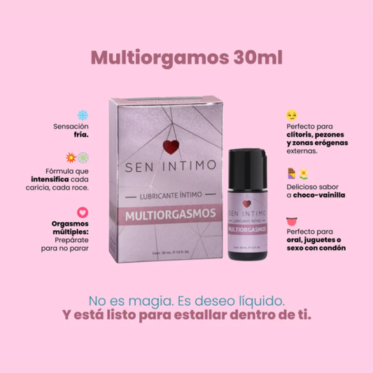 Lubricante Íntimo Multiorgasmos – Sen Íntimo