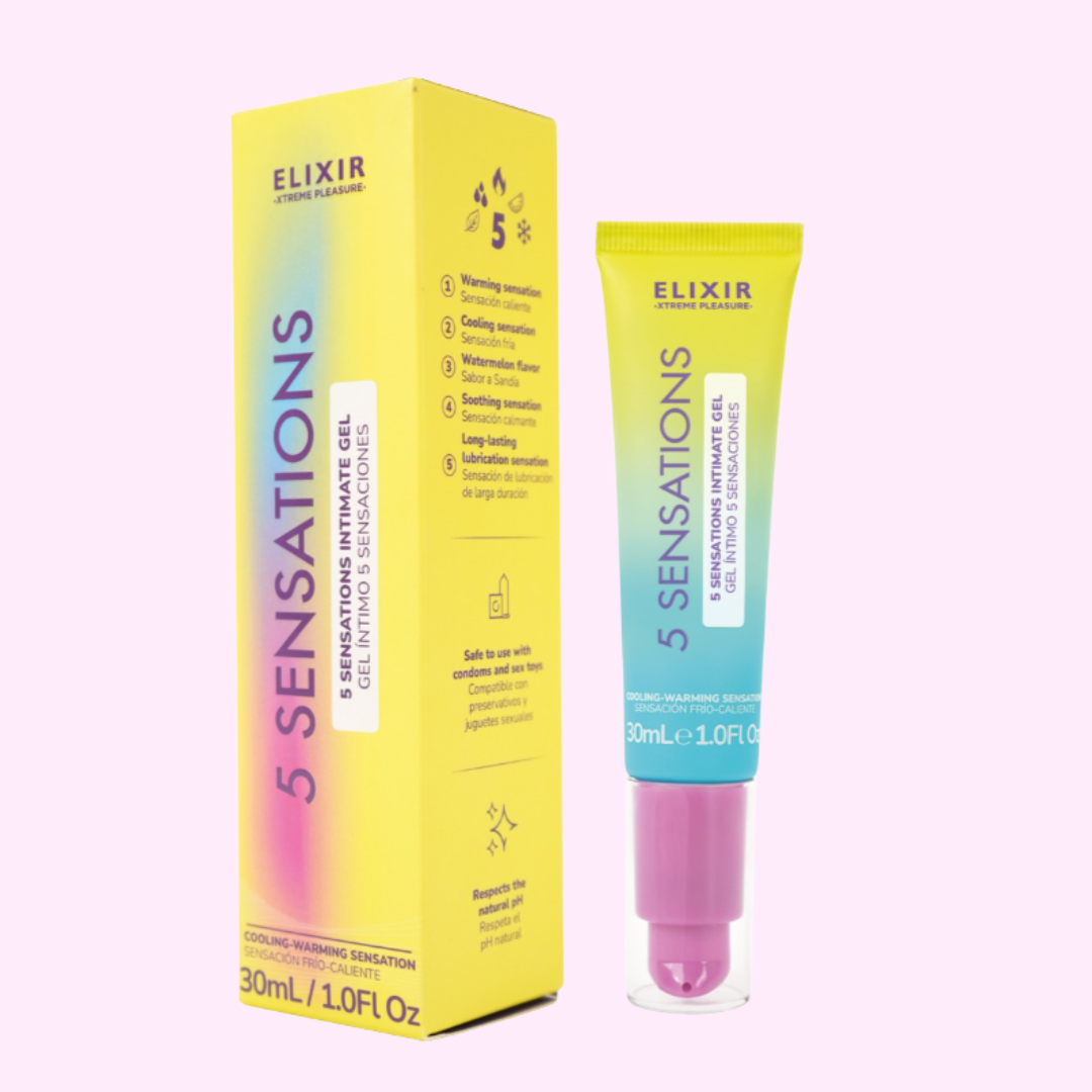 Lubricante 5 Sensaciones Elixir