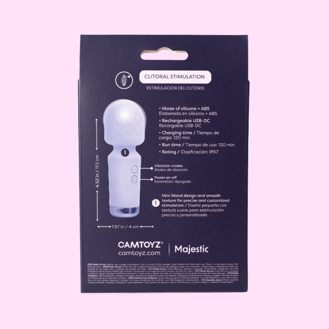 Vibrador Aselia Majestic Morado
