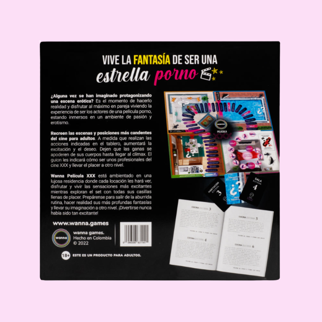 Película Actriz XX-X Juego de Mesa