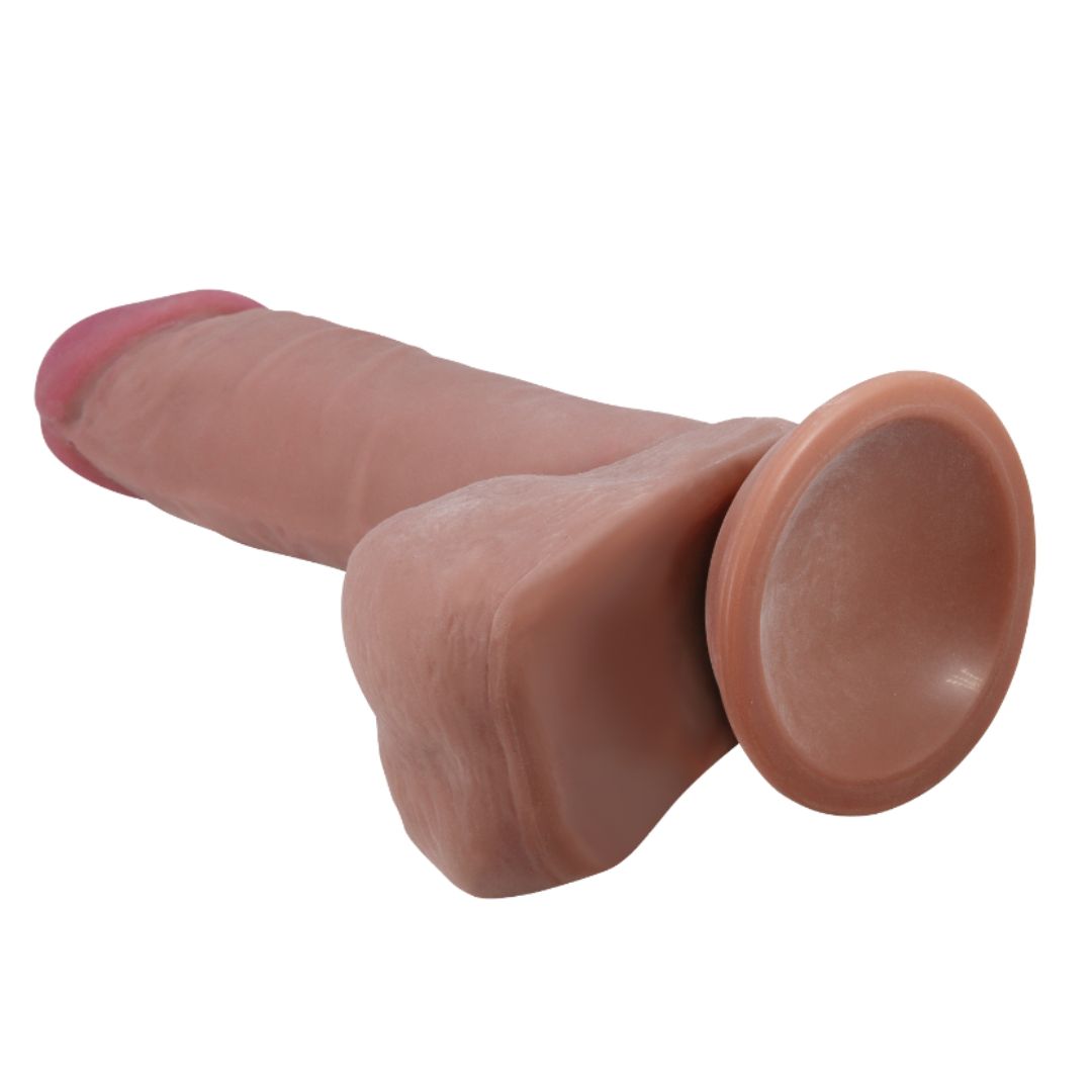 Dildo Piel Deslizante 21 cm