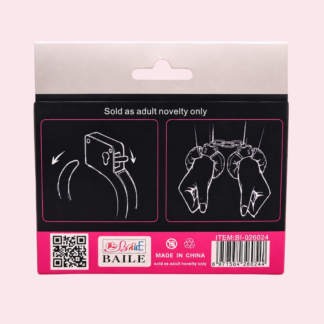 Esposas Peluche Metálicas