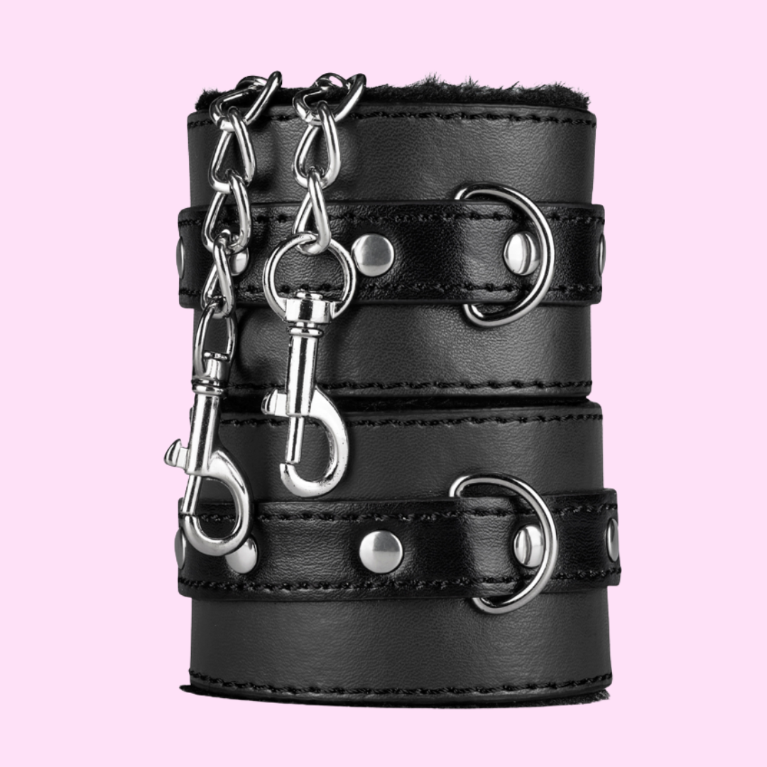 Kit BDSM Fetiche Negro 11 piezas
