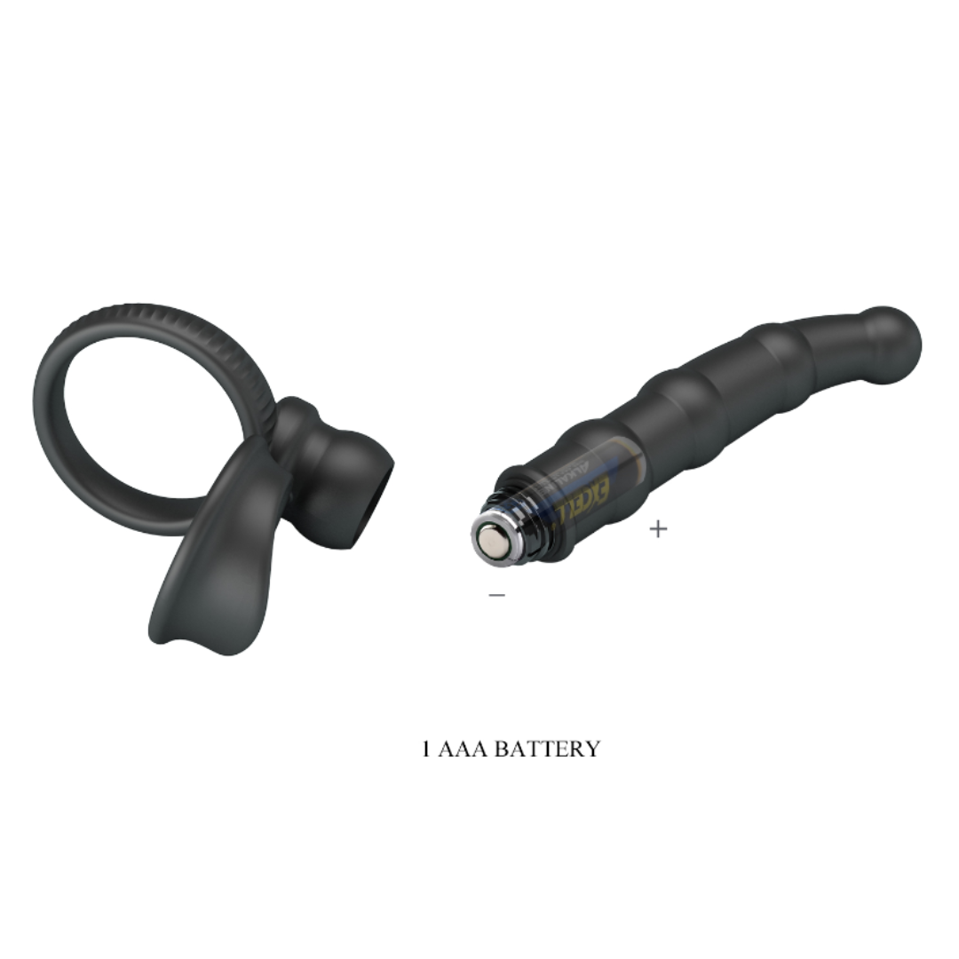 Anillo Vibrador Doble Penetración “Tatum”
