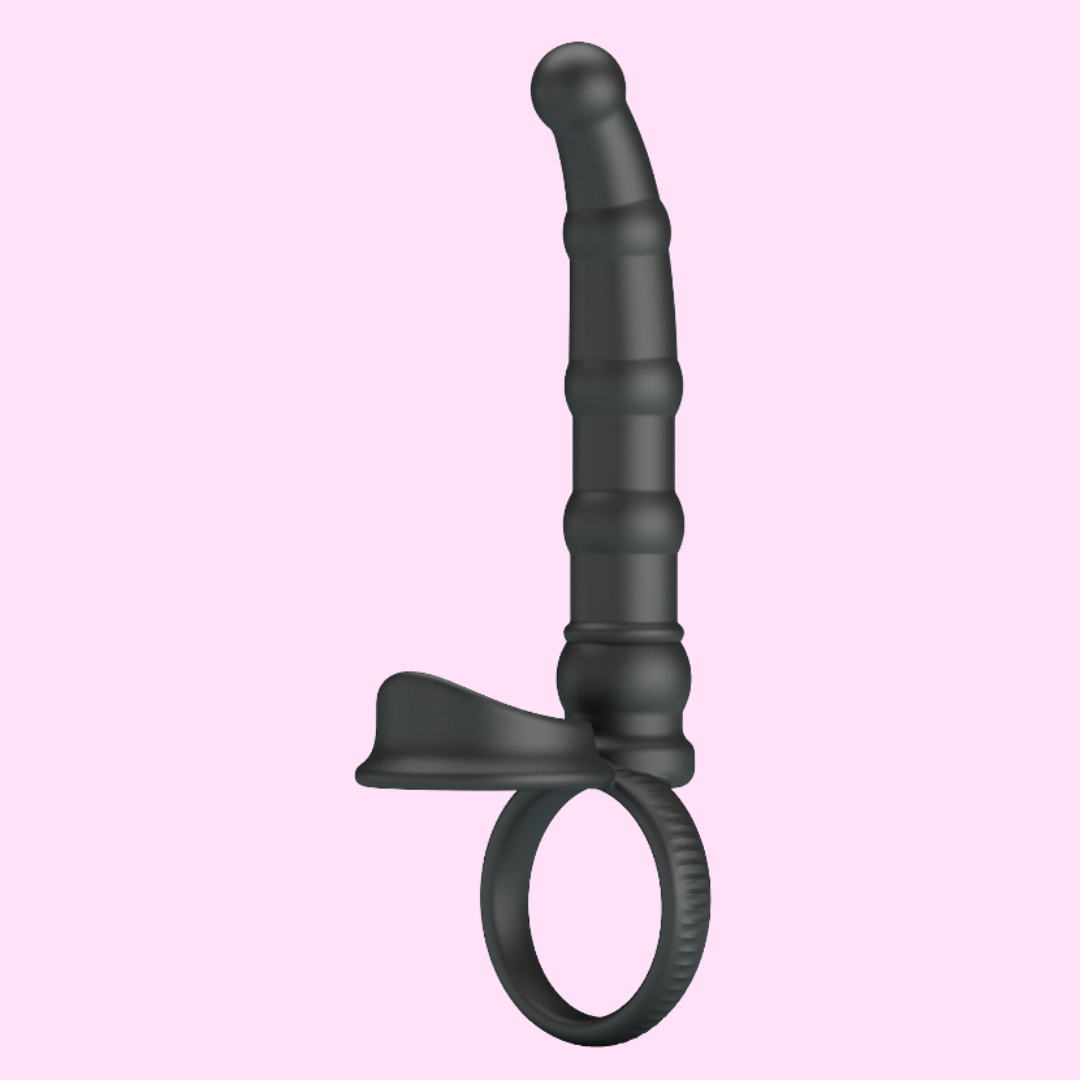 Anillo Vibrador Doble Penetración “Tatum”