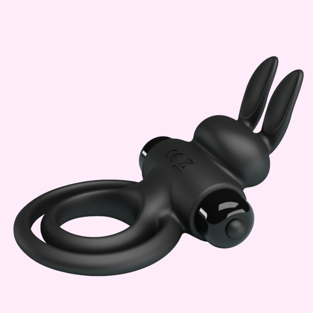 Anillo Vibrador Tipo Conejo