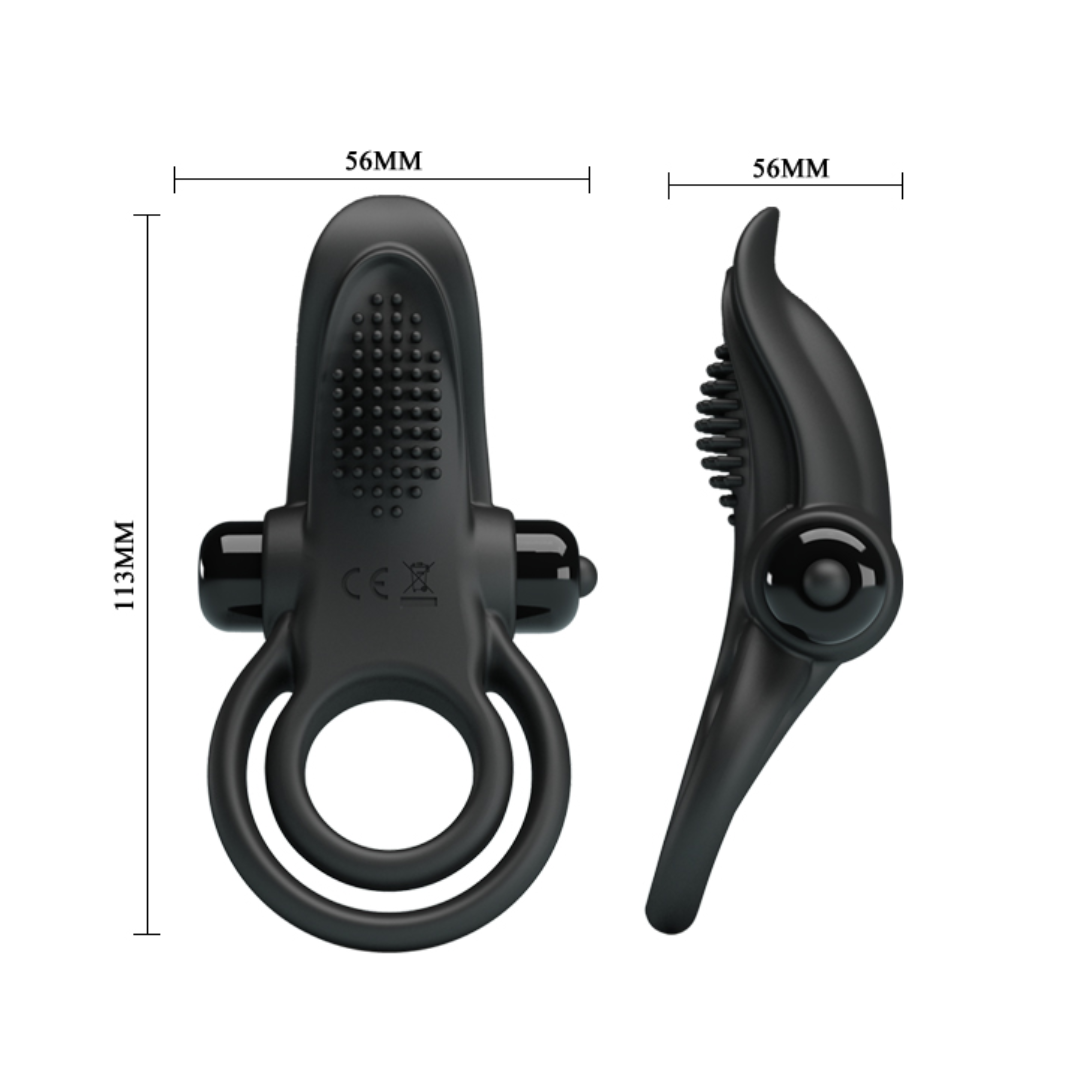 Anillo Vibrador Tipo Lengua