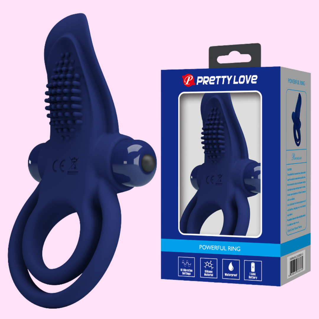 Anillo Vibrador Tipo Lengua