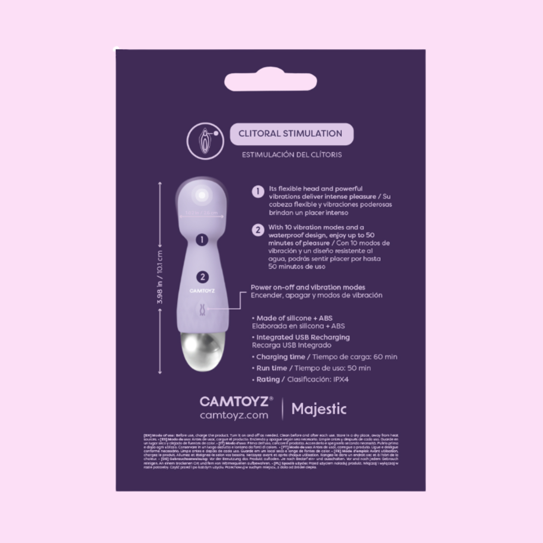 Balita Vibradora Hitachi Lunara Lila - Camtoyz