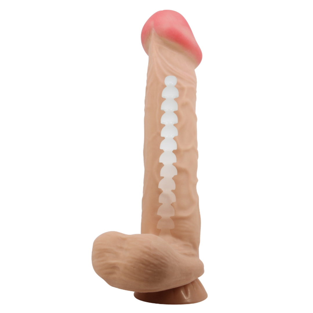 Consolador Realista con Testículos 26cm - Mendel Pretty Love
