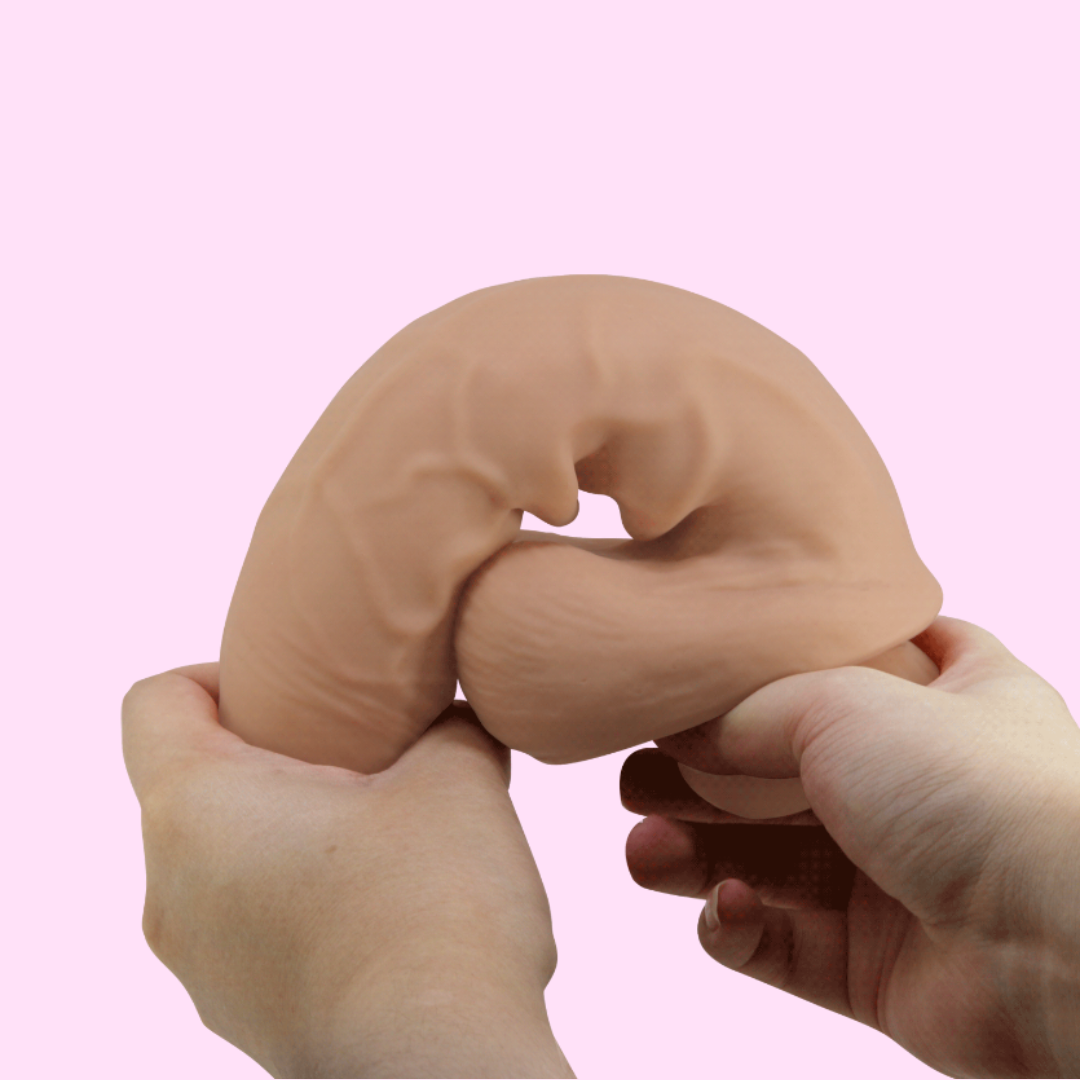 Consolador Realista con Testículos 26cm - Mendel Pretty Love
