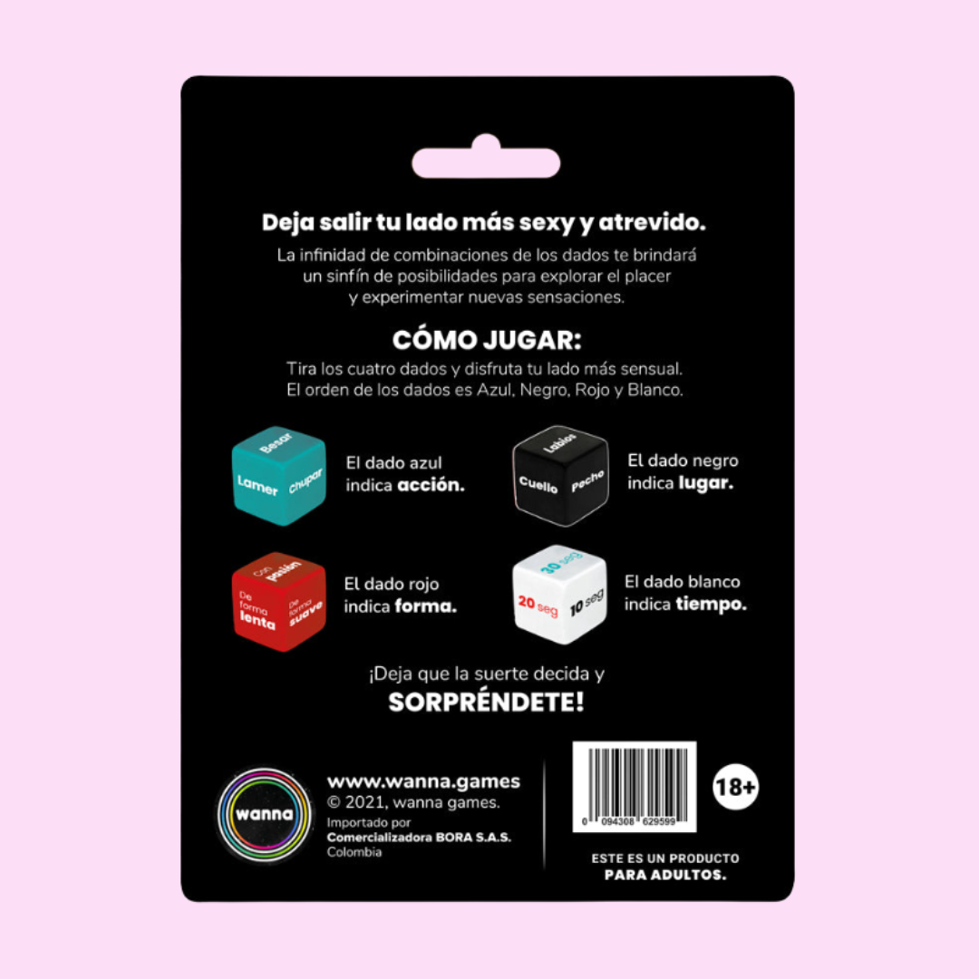 Dados Juego Erótico