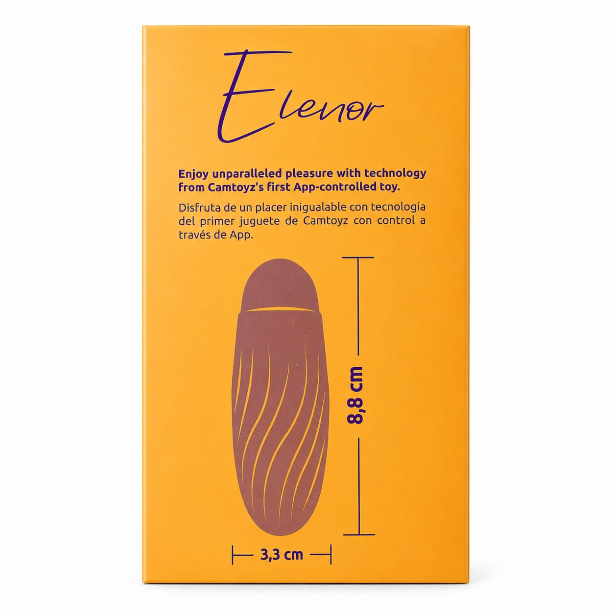 Huevo vibrador con App Elenor Majestic