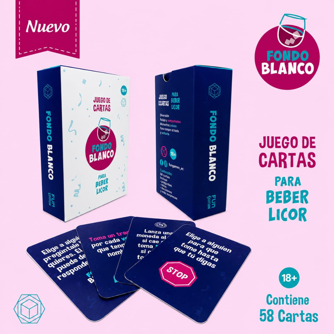 Juego de Cartas Fondo Blanco