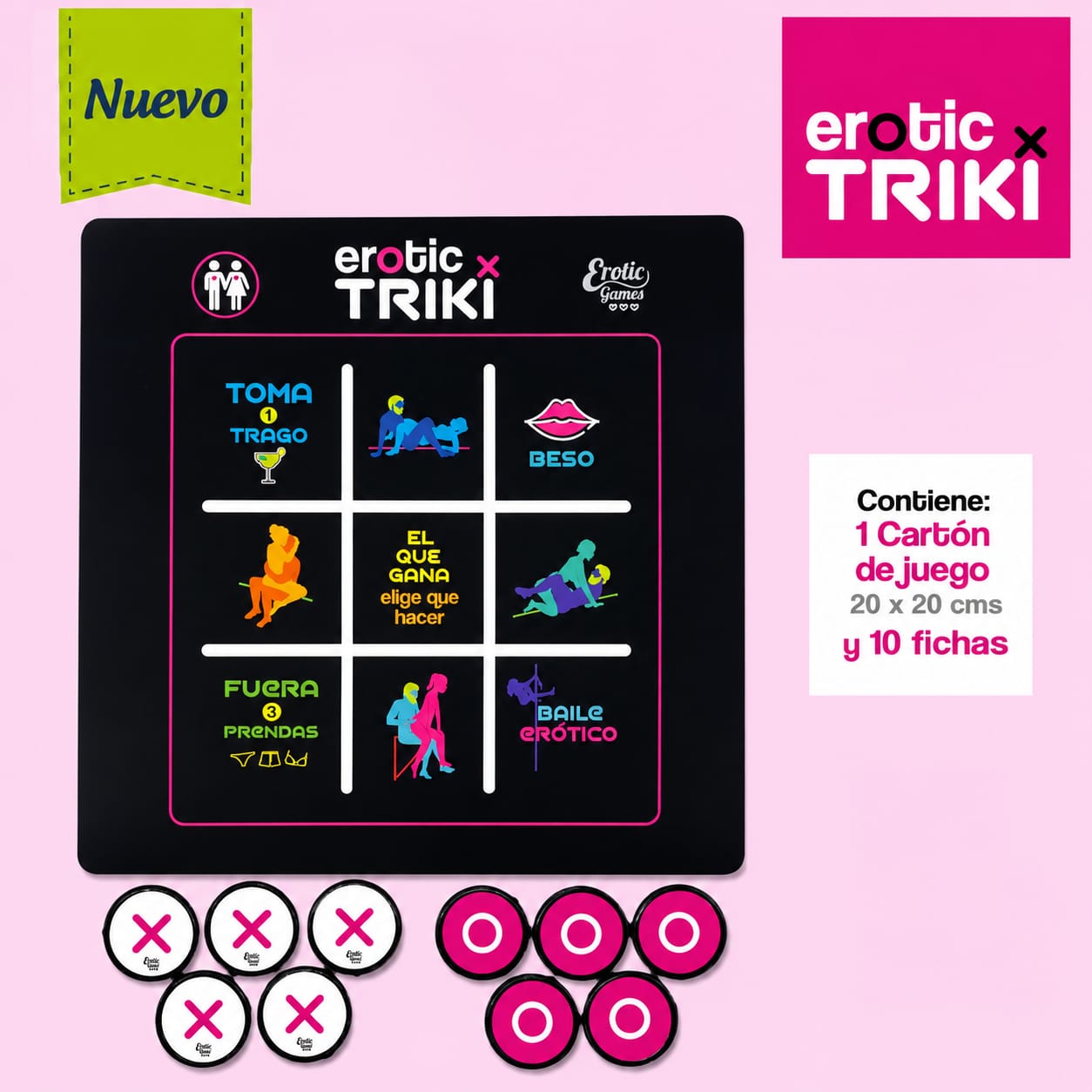 Juego de Mesa Erótico | Triki Hetero | Erotic Games
