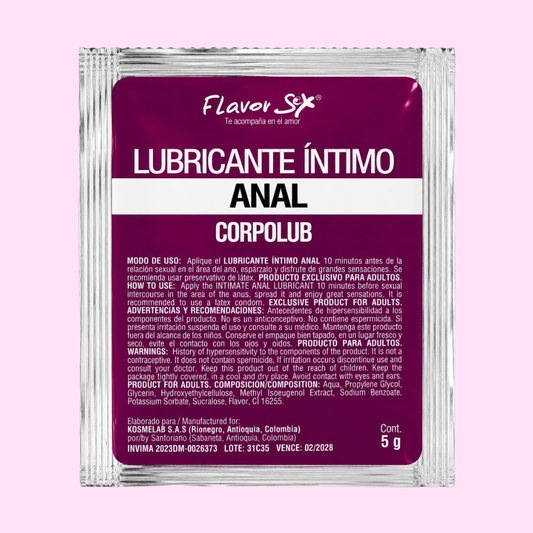 Lubricante Intimo Anal