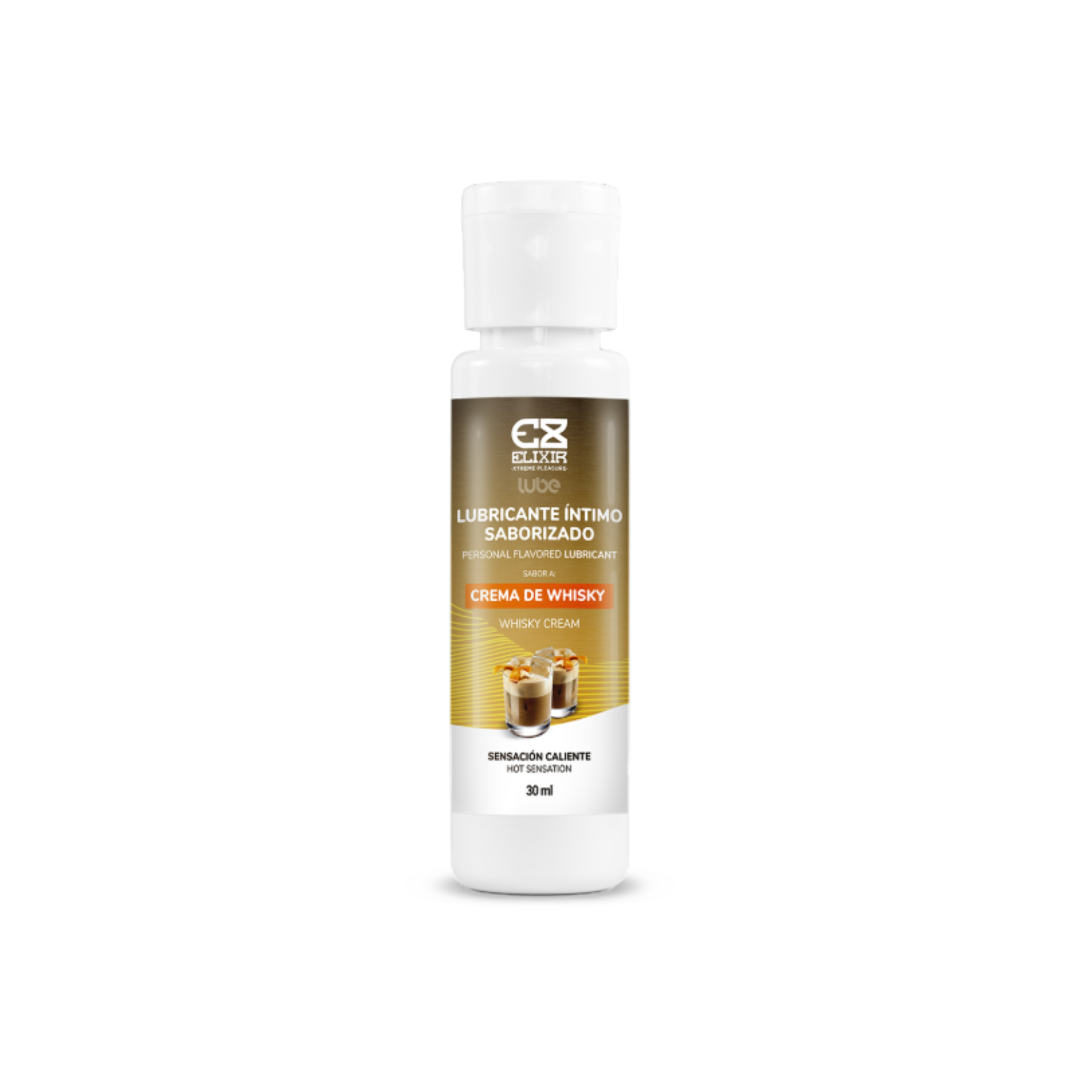 Lubricante Saborizado Crema de Whisky Elixir 30ml