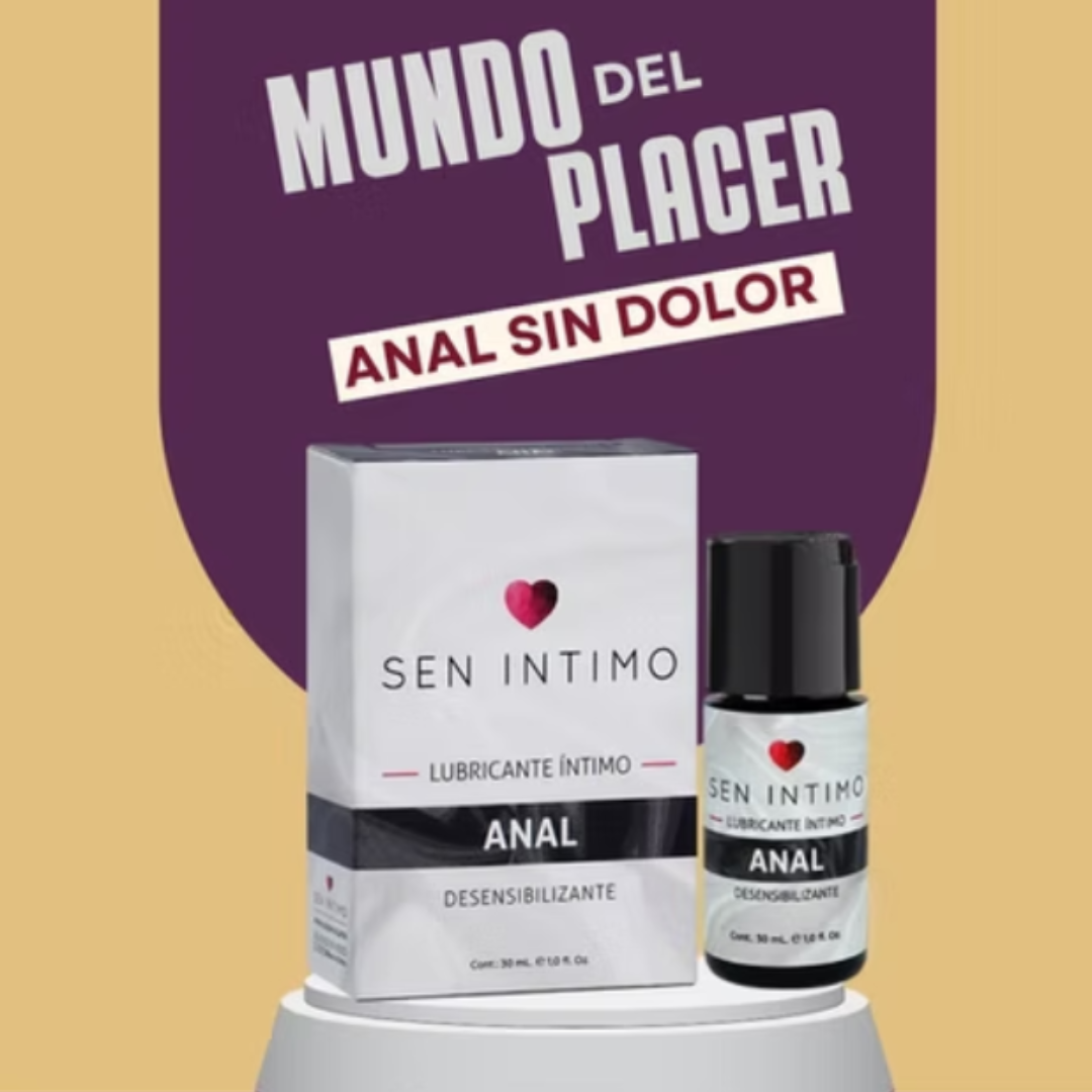 Lubricante Intimo Anal con Desensibilizante Sen Intimo