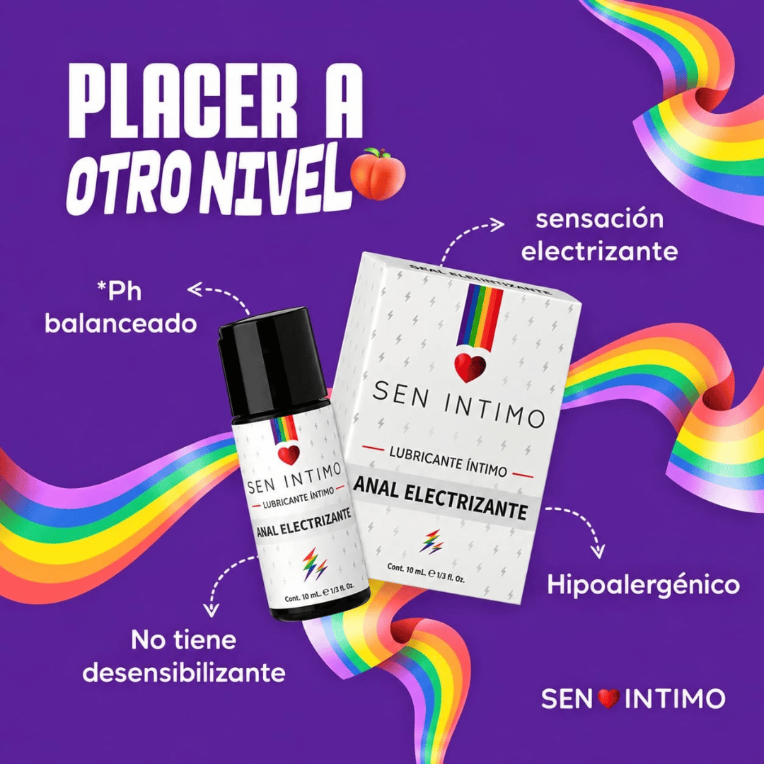 Lubricante Intimo Anal Electrizante Sen Intimo  30ml