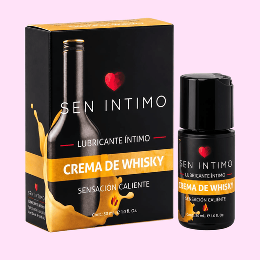 Lubricante Íntimo Caliente Crema de Whisky | Sen Íntimo 30ml