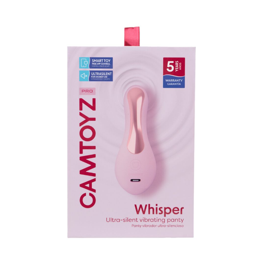Whisper Panty Vibrador con APP Camtoyz