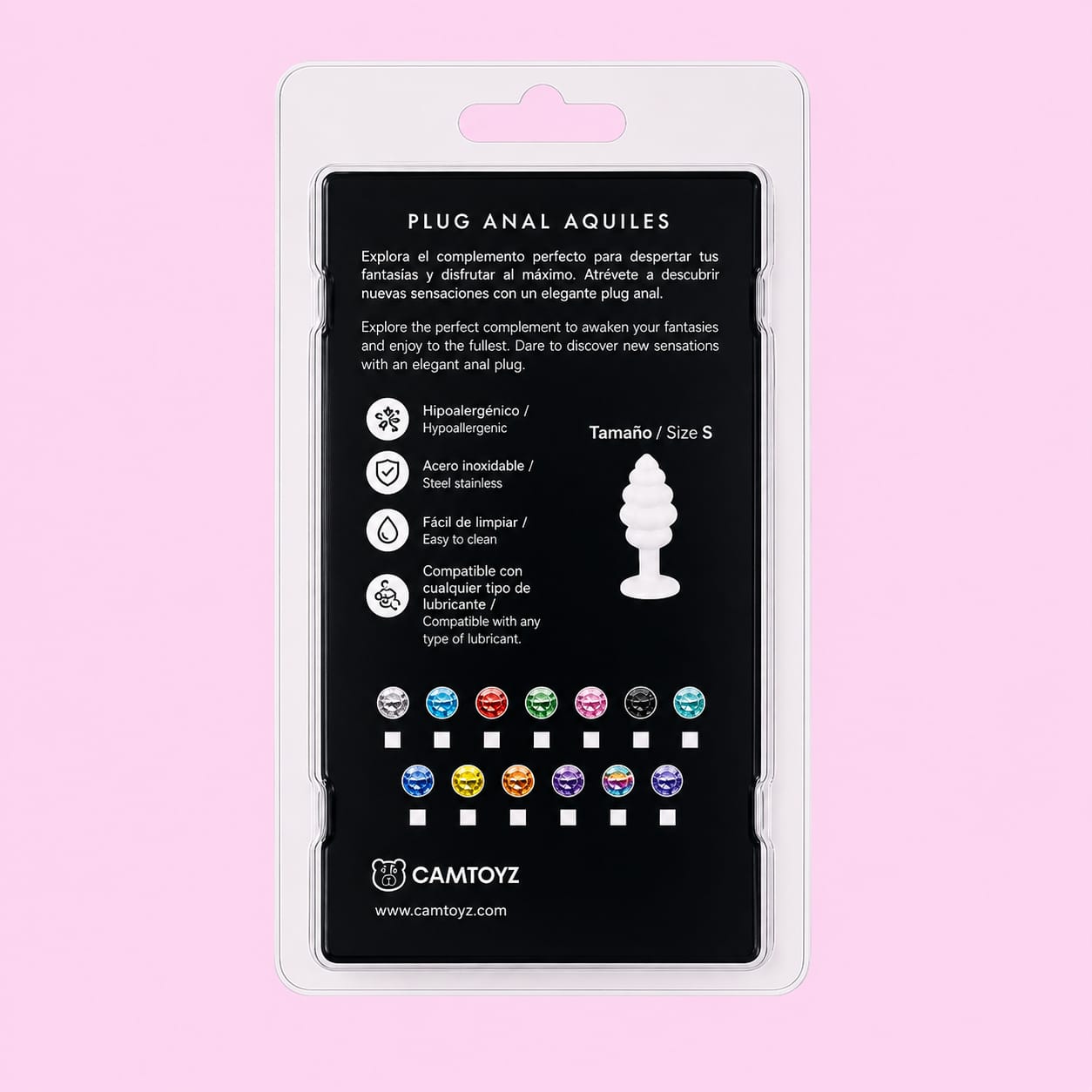 Plug Anal Espiral - Aquiles