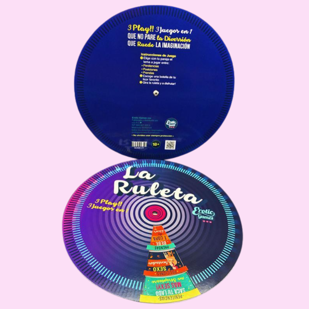 Juego Erótico de Mesa – La Ruleta Erótica 3 Play