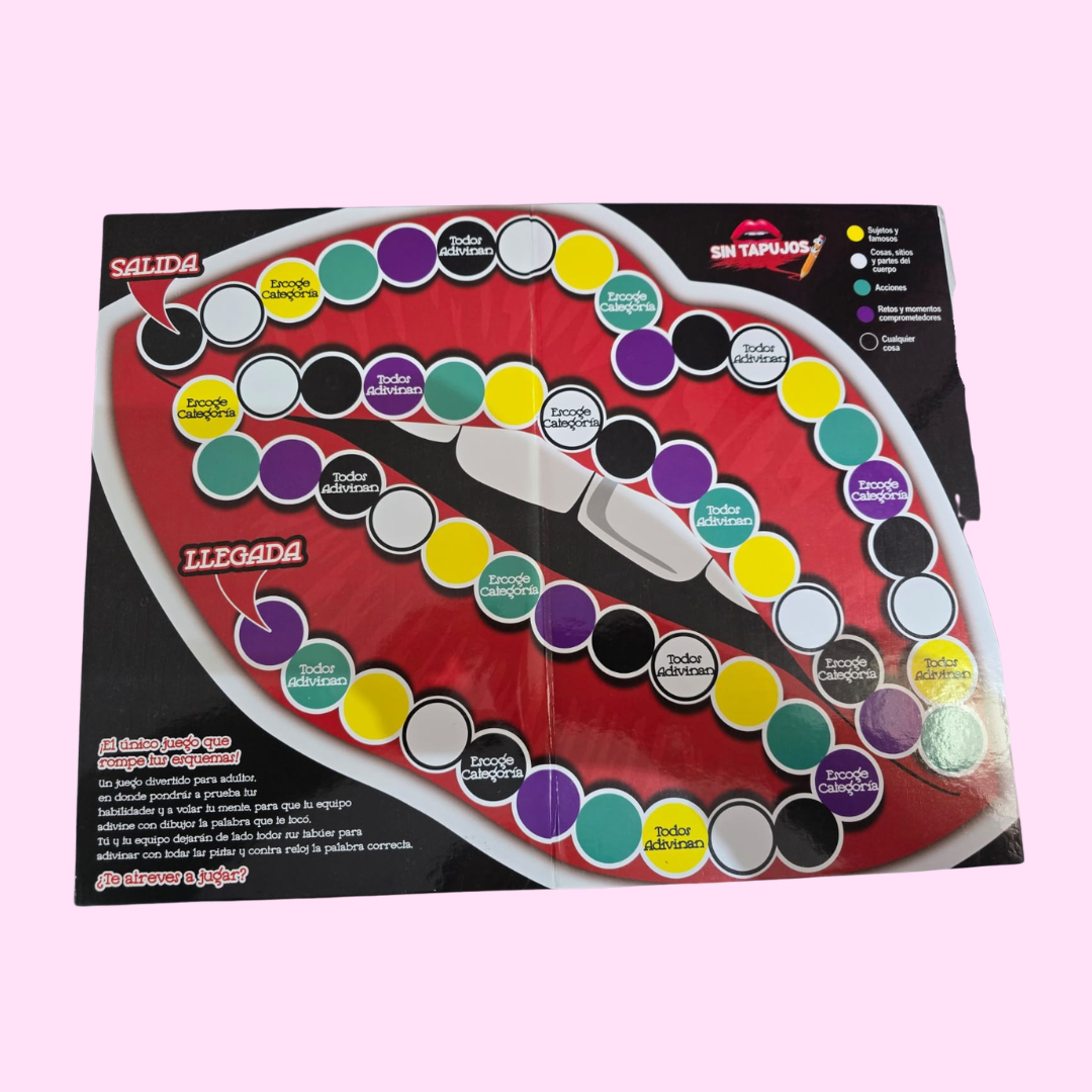 SIN TAPUJOS - JUEGO ÍNTIMO PARA GRUPO DE AMIGOS
