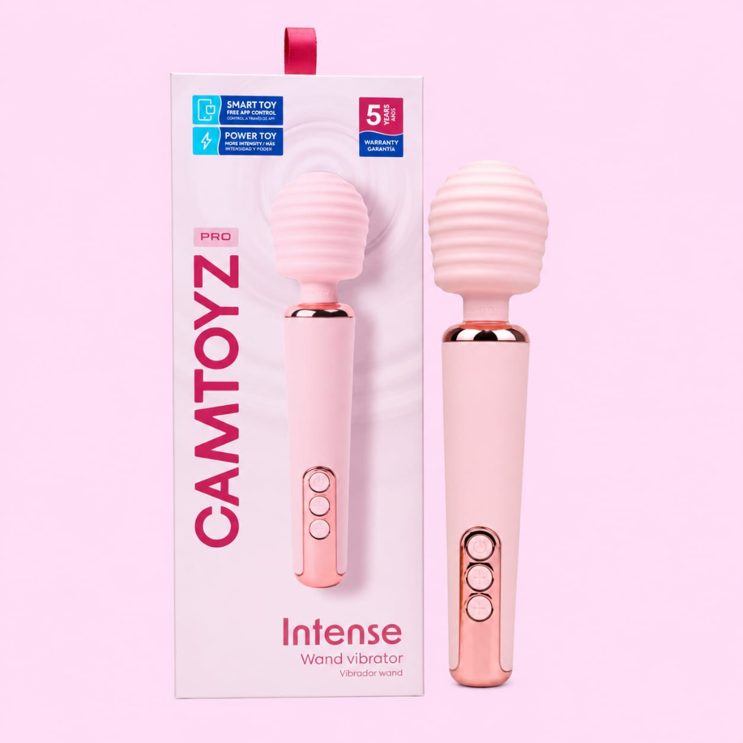 Intense vibrador Wand con App Camtoyz