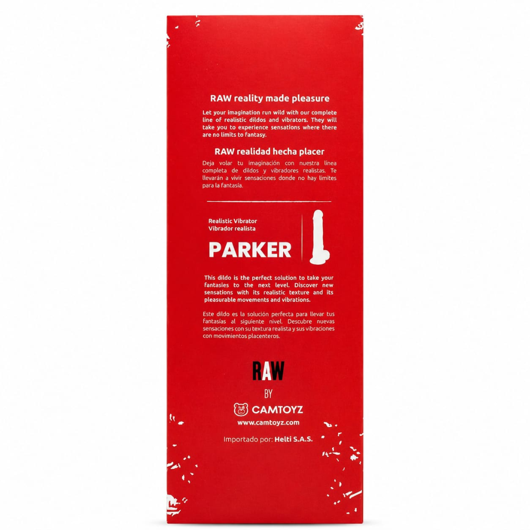 Vibrador realista Parker 20 cm