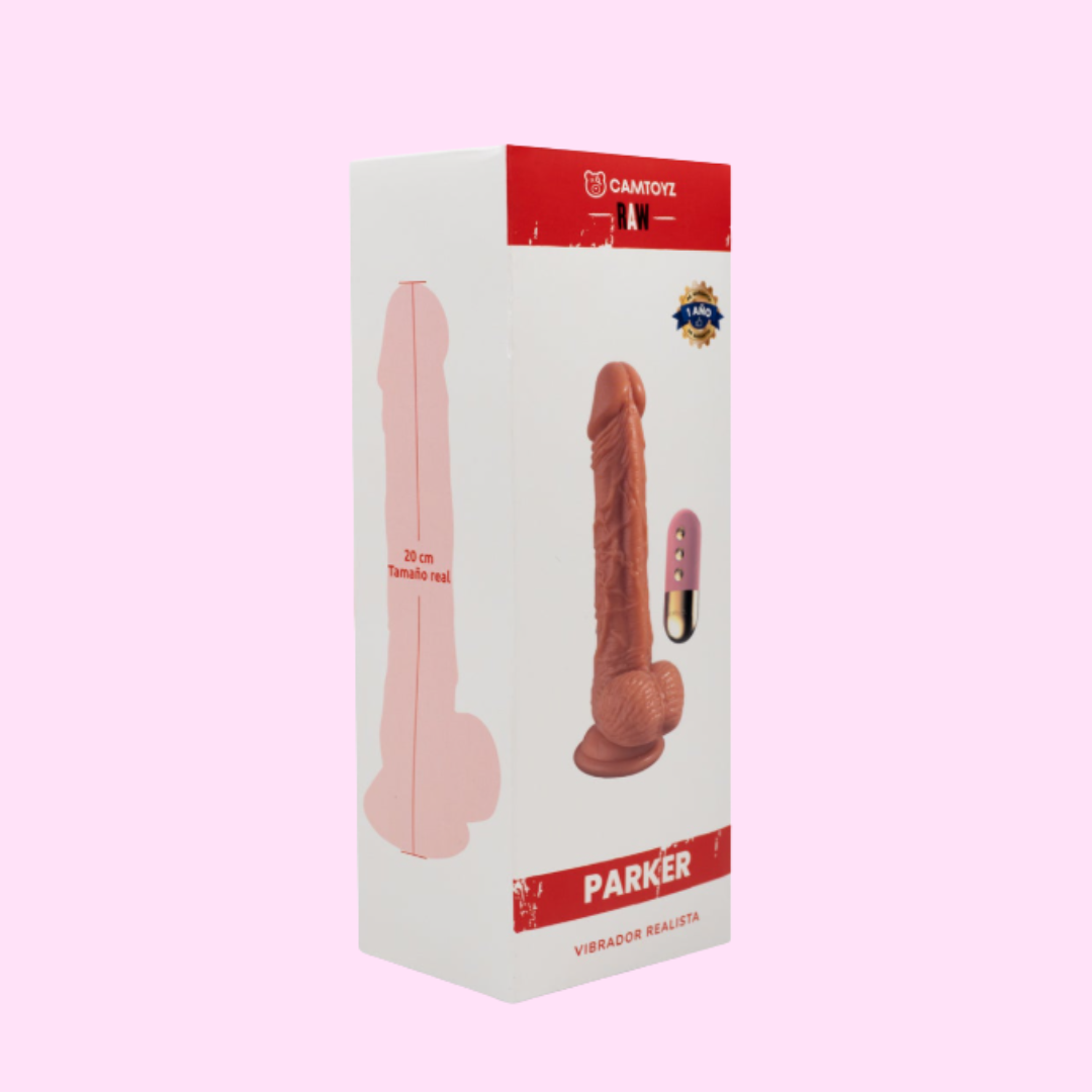 Vibrador realista Parker 20 cm