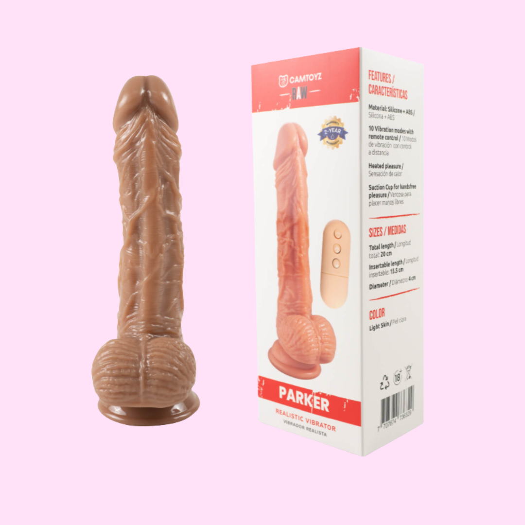 Vibrador realista Parker 20 cm