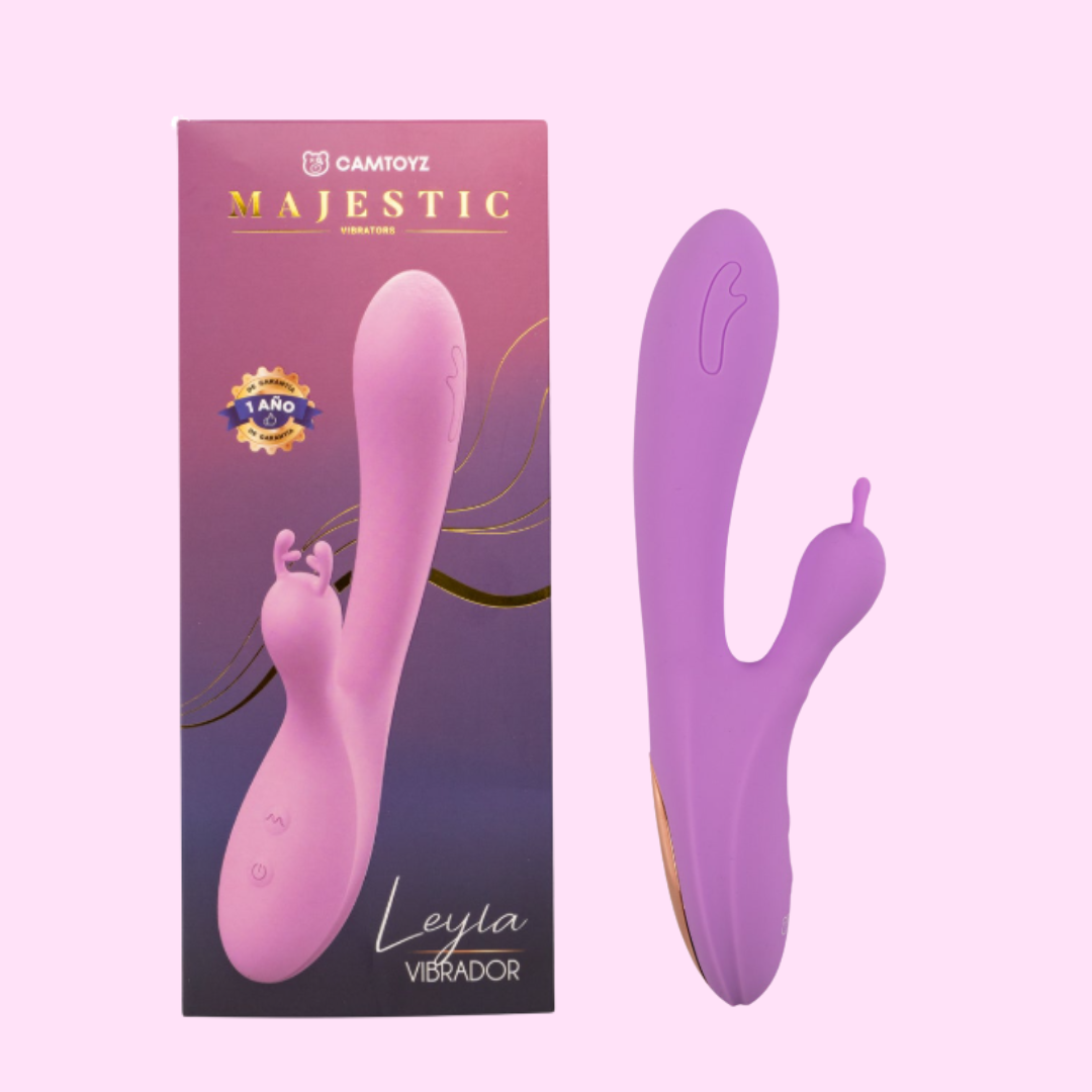 Vibrador Conejo Recargable Leyla Camtoyz
