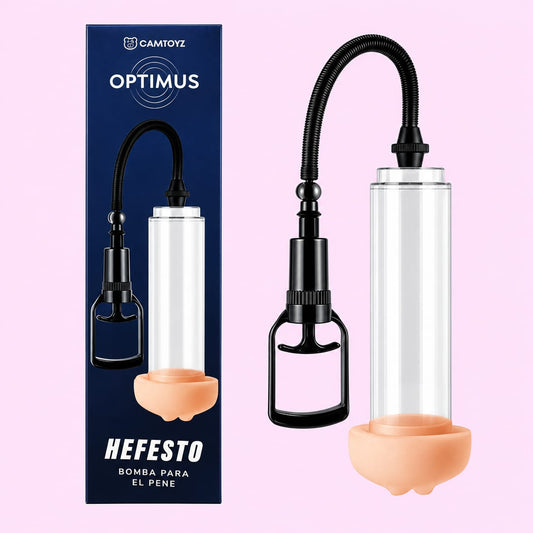 Bomba de Vacío para Pene con Vagina Masturbador «Hefesto»