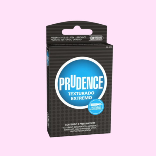 Condones Prudence Texturado Extremo x 3