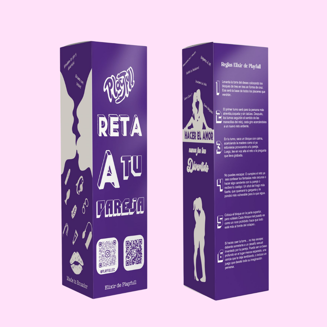 ELIXIR de PLAYFULL - Jenga para Pareja - Juego Íntimo