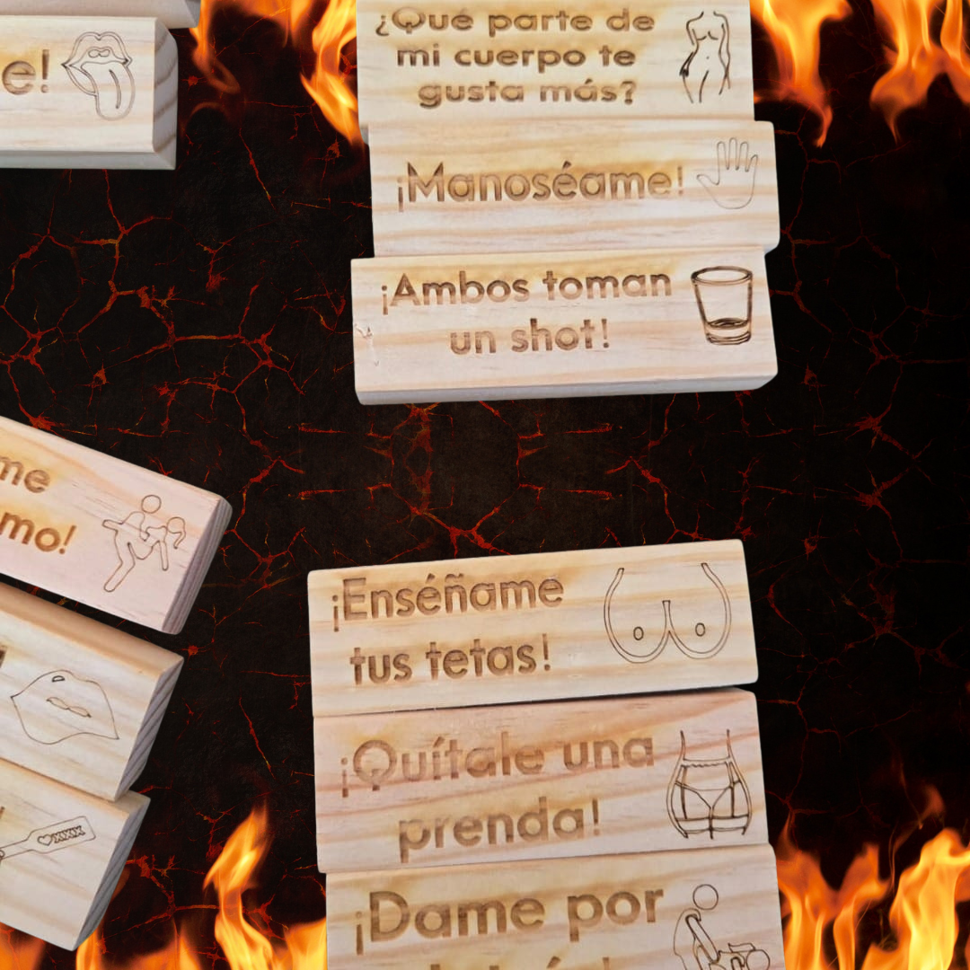 Jenga para Parejas - PURACODICIA de PLAYFULLEC