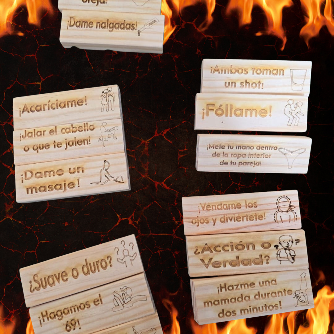 Jenga para Parejas - PURACODICIA de PLAYFULLEC