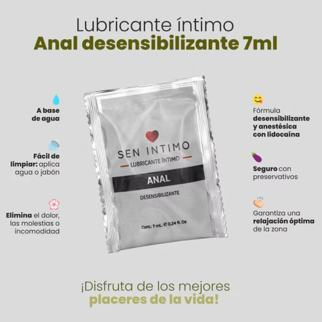 Lubricante Anal Senintimo 7ML Sen Intimo