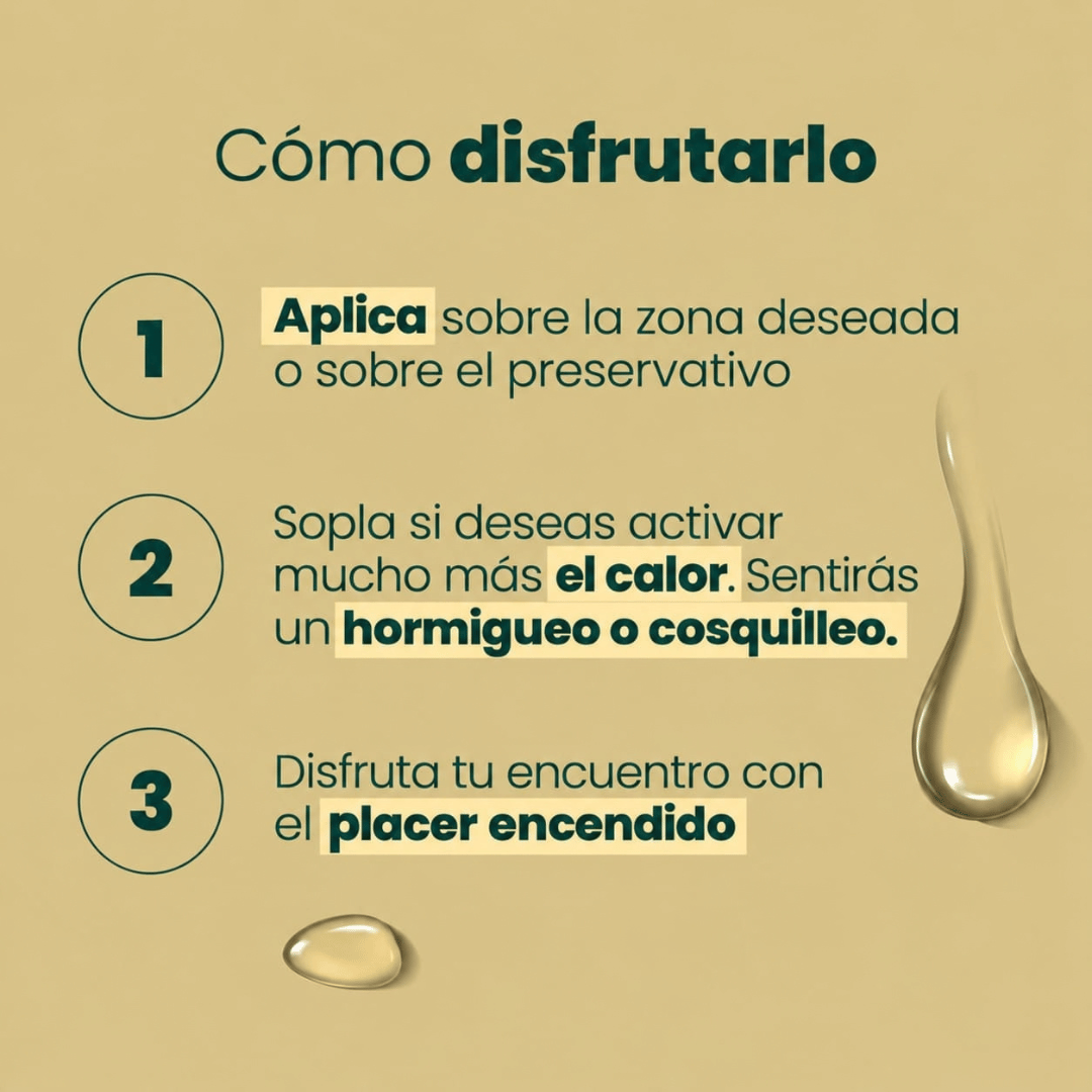 Lubricante Íntimo Electrizante Tequila - Sen Íntimo 30ml