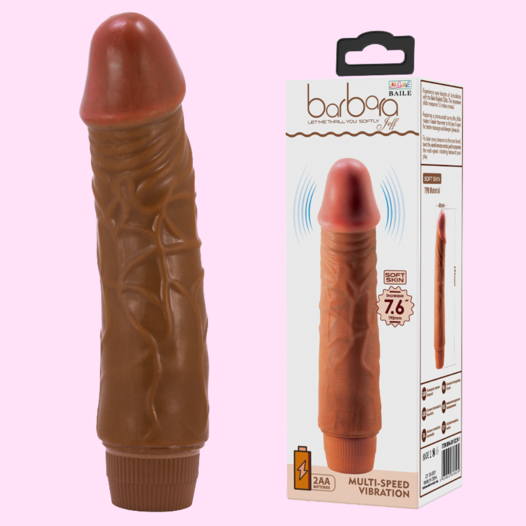 Vibrador Realista de 20cm «Jeff»