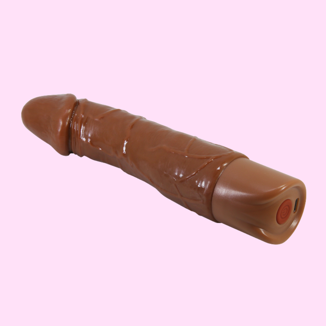Vibrador Realista Recargable de 20cm «Jermaine»