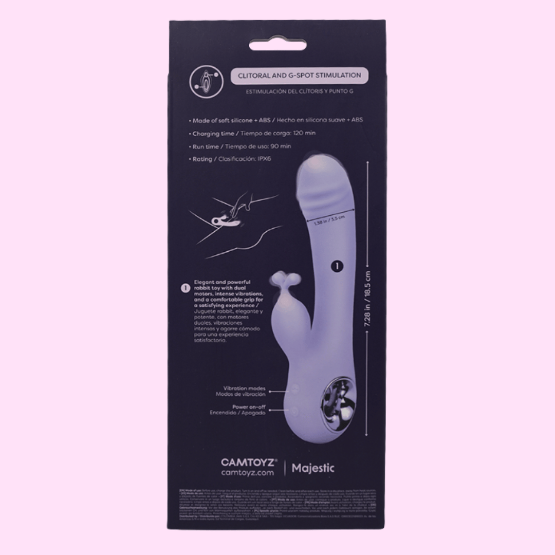 Vibrador Conejo Recargable Tifany