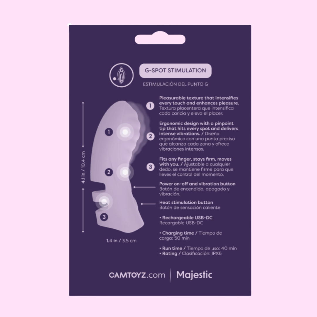 Vibrador de Dedo para Punto G FingFun