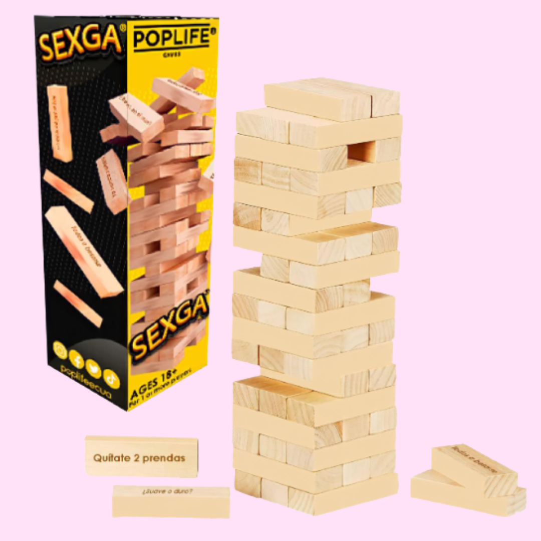 SEXGA - Jenga para amigos calientes